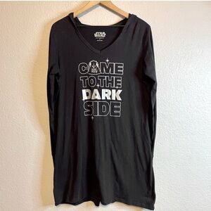 Star Wars Dark Side Long Sleeve Lounge Tunic Dress